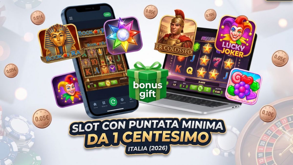 Slot con Puntata Minima di 1, 5 e 10 Centesimi