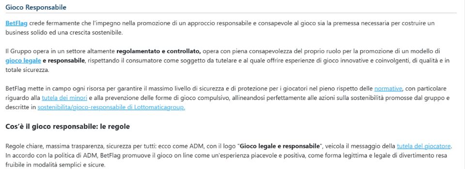 Gioco responsabile
