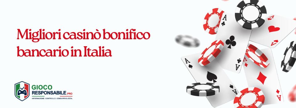casinò bonifico bancario